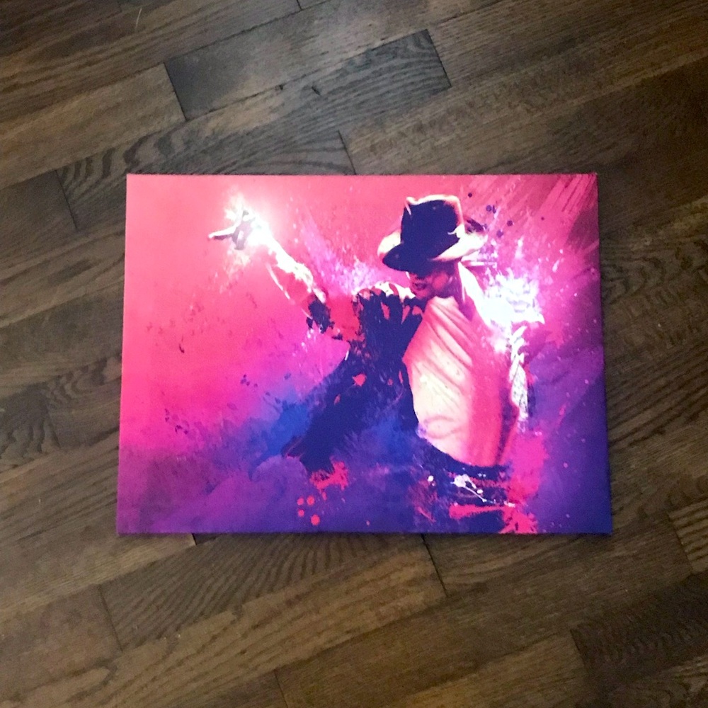 Michael Jackson canvas 12x16